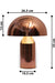 Brisa Mushroom Table Lamp by homeblitz.in