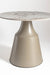 Brun Coffee Table - CM - L:- 54 x W:- 54 x H:- 47 / Mild Steel and Stone - Indoor Furniture