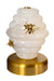 Buzzing Bee Table Lamp - Brass Gold, White / Ss In Matte Gold Finish, Alabaster, Casted Brass / H-166mm, Dia-141mm