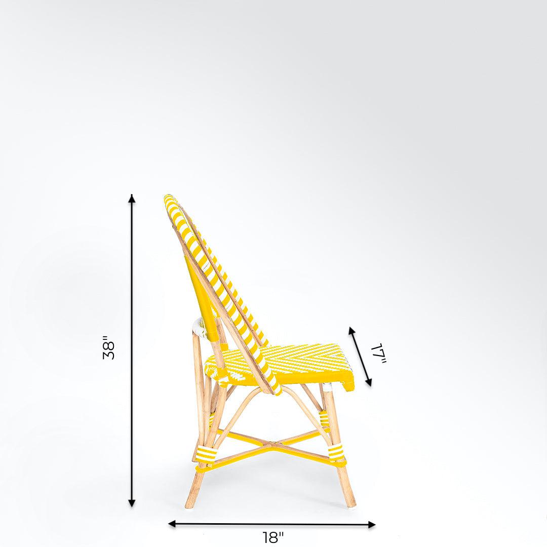 Bv Popsicle Cane Table And Chair Set