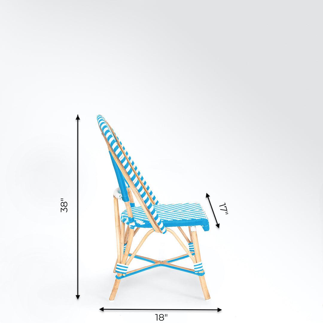 Bv Popsicle Cane Table And Chair Set