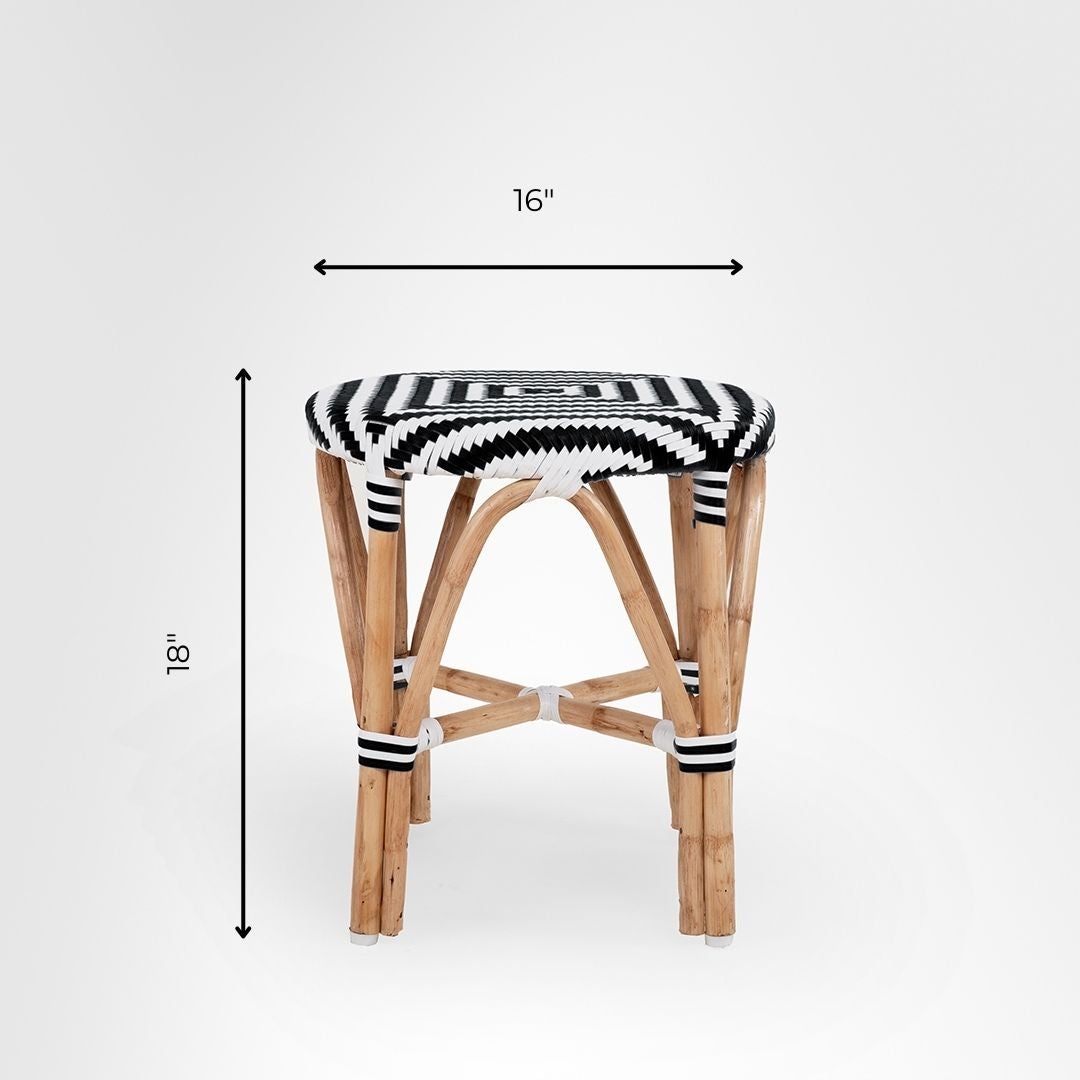 Bv Popsicle Cane Table And Chairs With Armrest Set