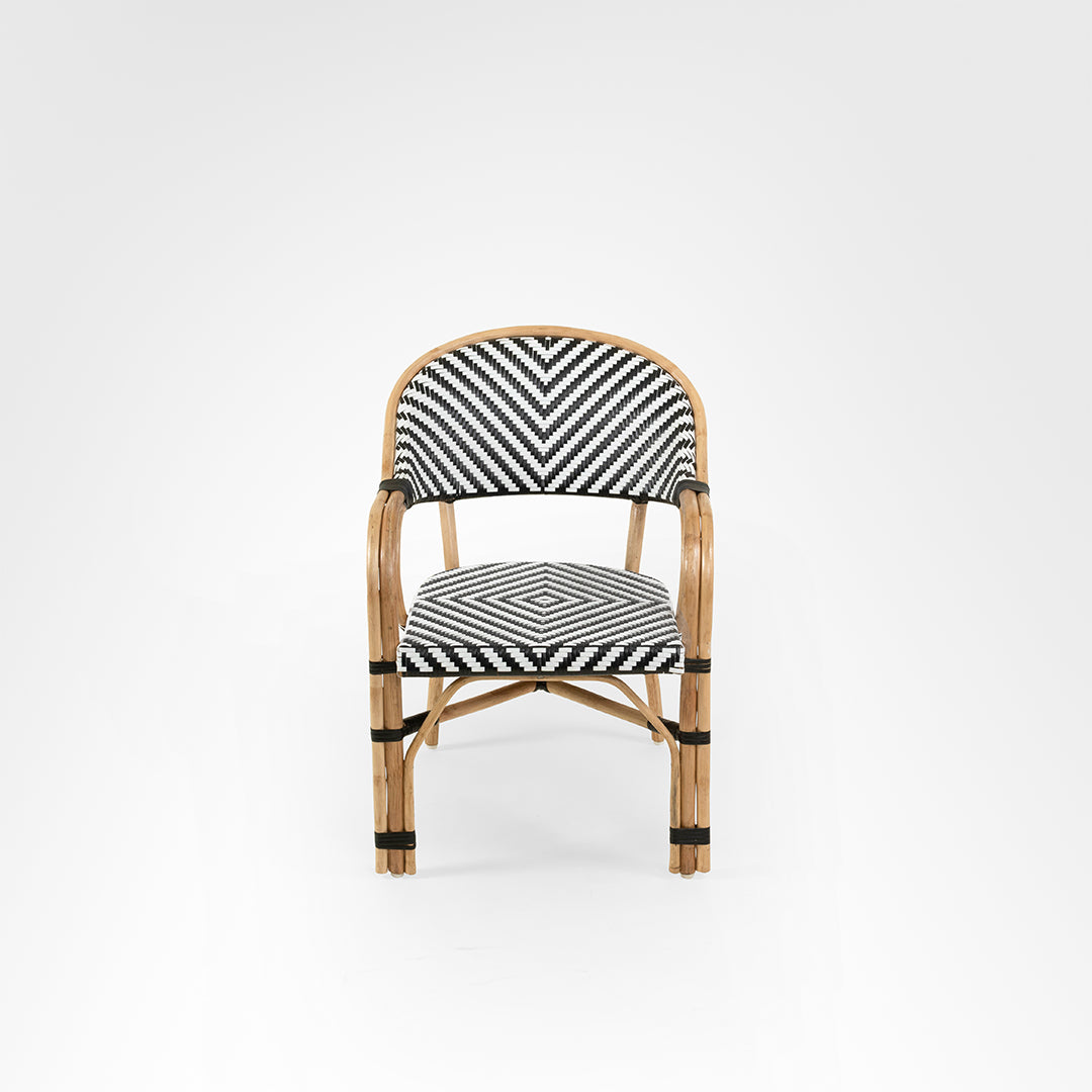 Bv Popsicle Cane Table And Chairs With Armrest Set
