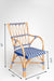 C Popsicle Cane Chair With Arms