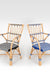 C Popsicle Cane Chair With Arms