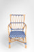 C Popsicle Cane Chair With Arms