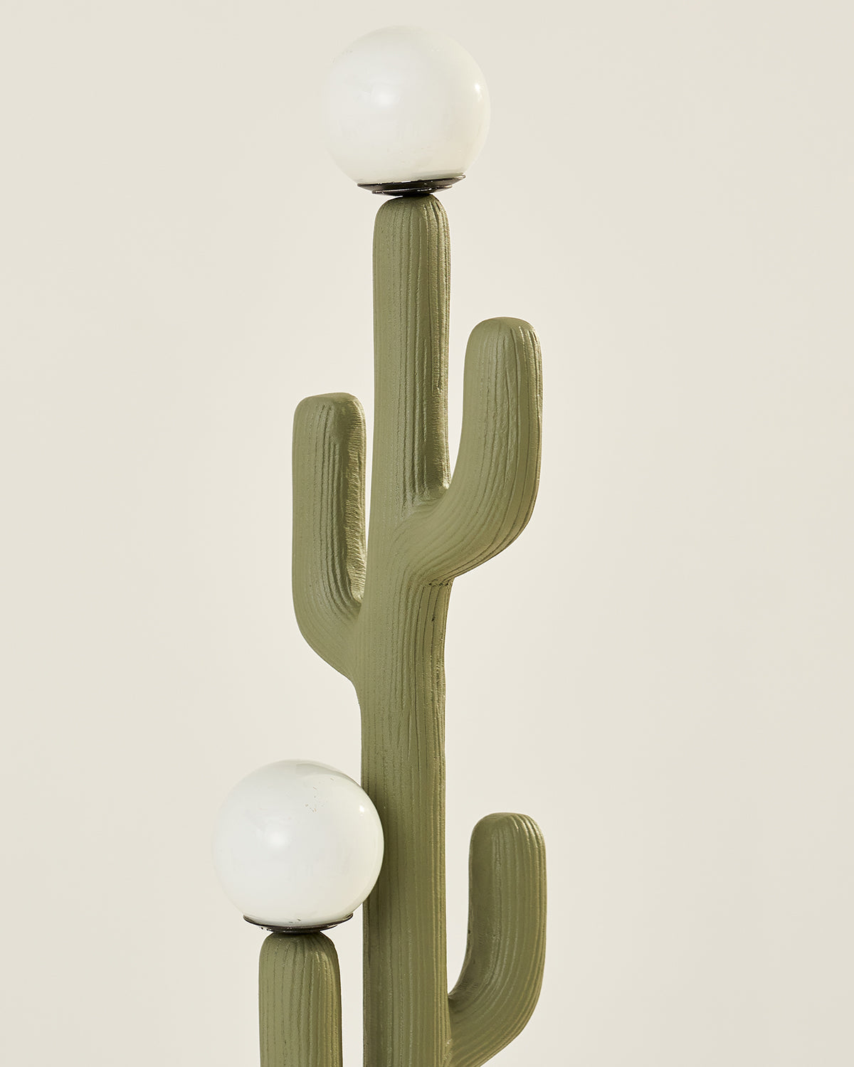Cactus Floor Lamp - sage green / Cast Aluminium / 25L X 25W X 153H In Cms - Lighting