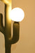Cactus Table Lamp - Sage Green / Cast Aluminium / 25L X 25W X 65H In Cms - Lighting