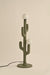 Cactus Table Lamp - Sage Green / Cast Aluminium / 25L X 25W X 65H In Cms - Lighting
