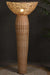 Calendula Floor Lamp - Natural / Cane and iron / D: 24’’ H: 58’’ - Lighting