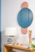 Candy Mirror - Terrazzo sea blue & white chips on Peach base / L: 50.0cm x B: 80.0cm x H: 2.4cm / Terrazzo - Stone