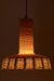 Canopy Cane Lamp - Natural Cane / Cane and Mild steel / 38L X 38W X 40H In Cms - Lighting