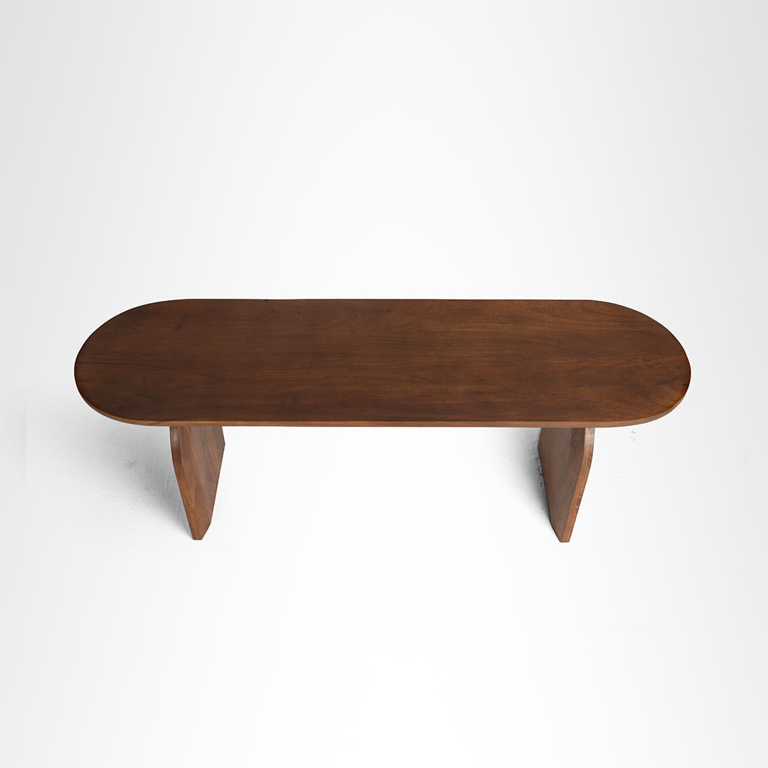 Celeste Bench - Walnut / Acacia Wood / W: 54’’ D: 16’’ H: 18’’ - Indoor Furniture