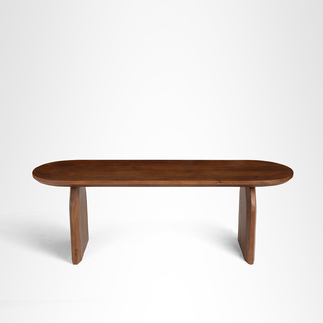 Celeste Bench - Walnut / Acacia Wood / W: 54’’ D: 16’’ H: 18’’ - Indoor Furniture