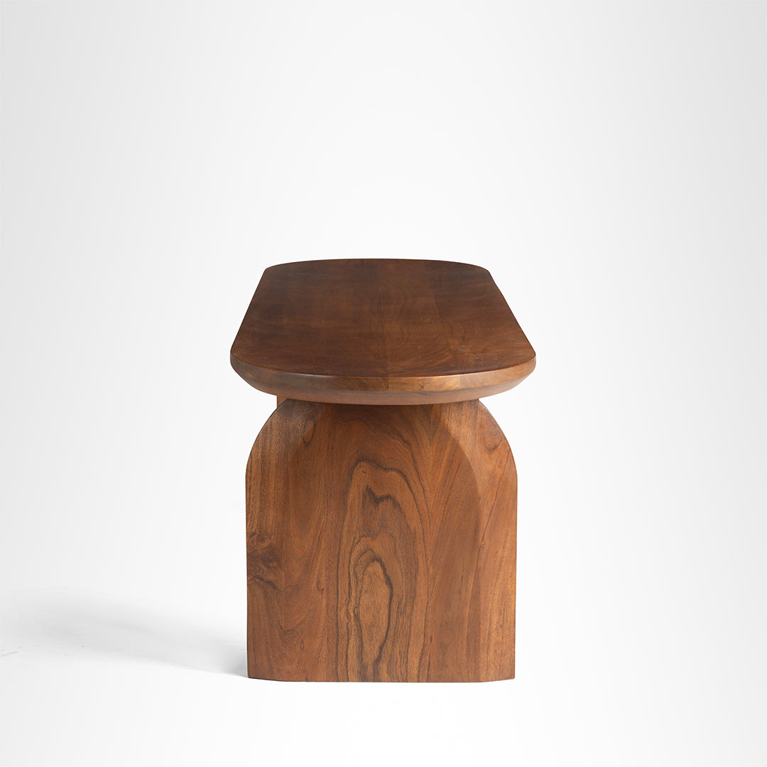 Celeste Bench - Walnut / Acacia Wood / W: 54’’ D: 16’’ H: 18’’ - Indoor Furniture