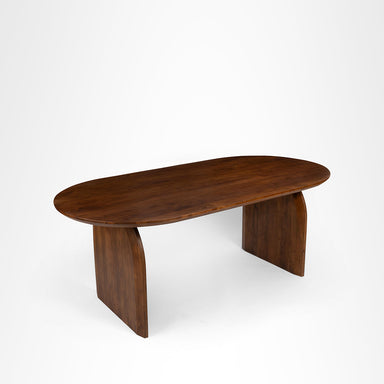 Celeste Dining Table No. 14 - L: 78’’ W: 39’’ H: 30’’ / Walnut / Acacia Wood - Indoor Furniture