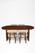 Celeste Dining Table No. 14 Set Of 4 - Chair- W: 20’’ D: 22’’ H: 31’’ SH: 18’’ Table- L: 67’’ B 36’’ H: 30’’ / Walnut