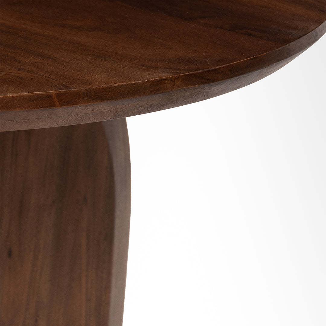 Celeste Dining Table No. 14 Set Of 6 - Chair- W: 20’’ D: 22’’ H: 31’’ SH: 18’’ Table- L: 67’’ B 36’’ H: 30’’ / Walnut