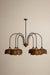 Celestial Arc Chandelier - Gold / Diameter: 1775mmTotal Height: 1285mmSingle arm height including shade: 885mmFabric