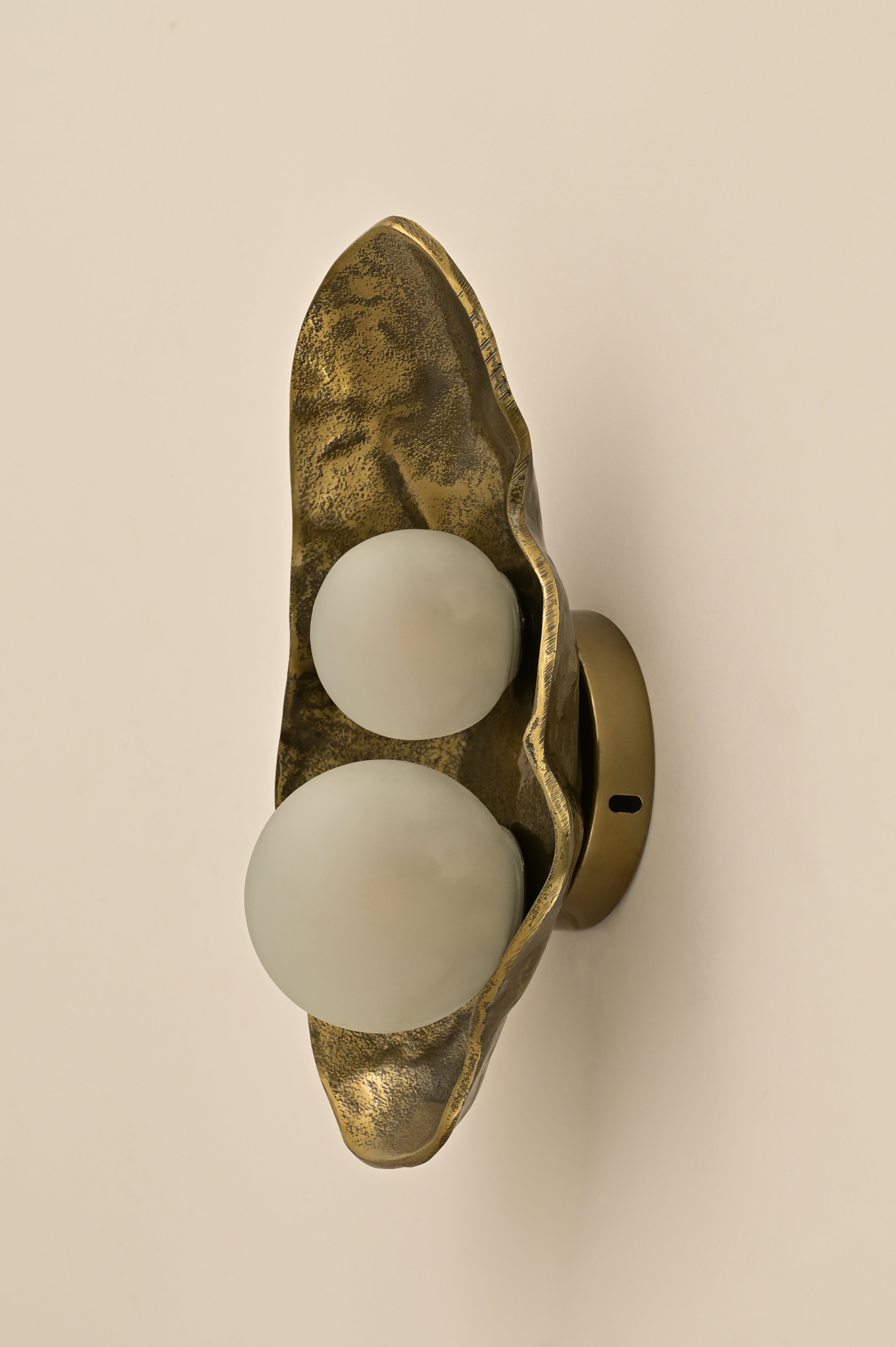Celestial Tears Wall Light - Brass / Aluminium / 35L X 21W X 9H In Cms - Lighting