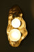 Celestial Tears Wall Light - Brass / Aluminium / 35L X 21W X 9H In Cms - Lighting