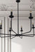 vintage chandelier metal black