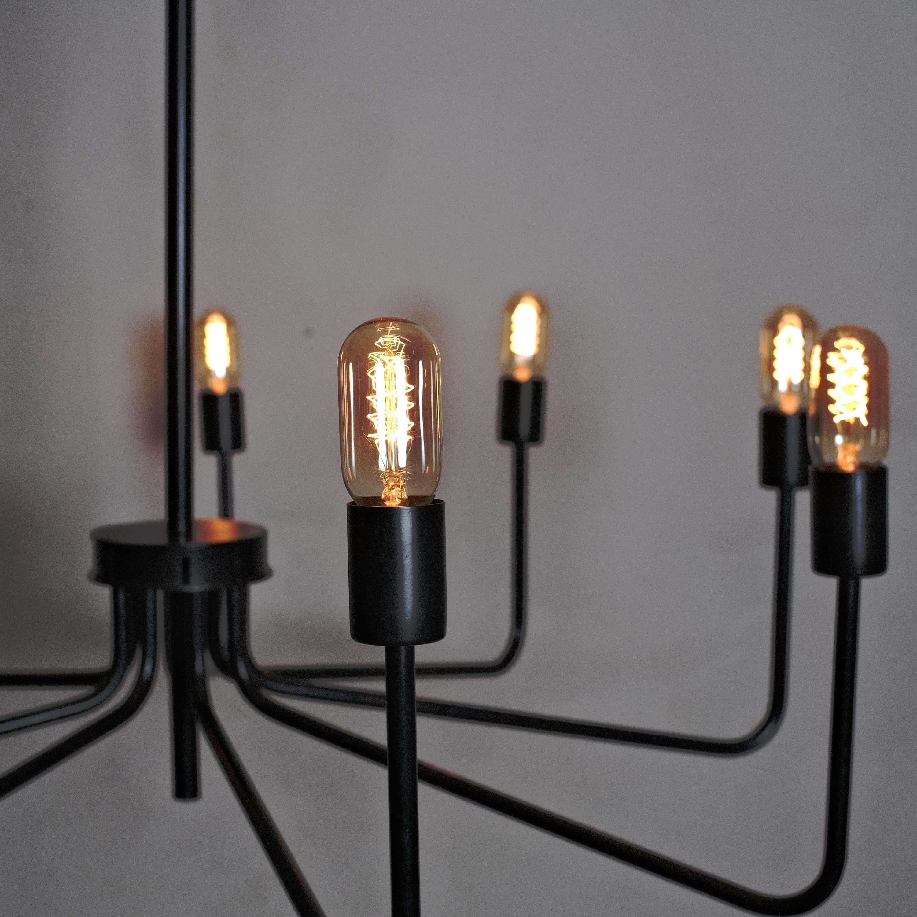 Modern Industrial-Style Chandelier