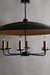 CLR121 Large Black Sphere 36" Chandelier