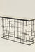 Checkerboard Console - White & Black / Metal & Resin / 121L X 32W X 76H In Cms - Indoor Furniture