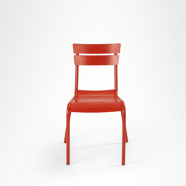 Cider Patio Chair Set of 2 - Cider Red / Aluminium / W: 20’’ D: 20’’ SH: 18’’ TH: 33’’ - Outdoor Chairs