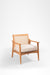 Citrine Lounge Chair - W: 27 ’ D: 26’’ H: 29.5’’ SH: 17’’ / Natural / Acacia Wood - Indoor Furniture