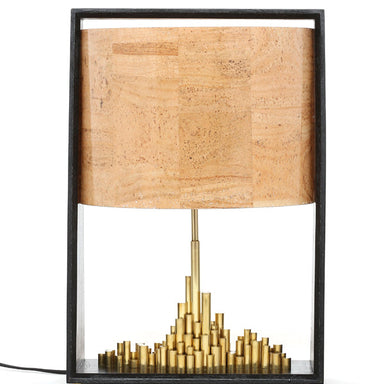 City Of Light - Natural / Brass, cork and wood - Lighting