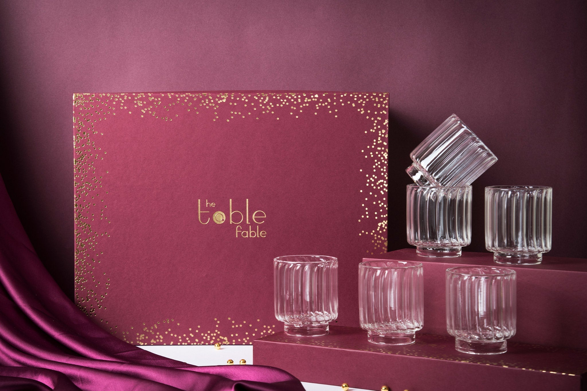 Claire Glass Gift Box - Decor