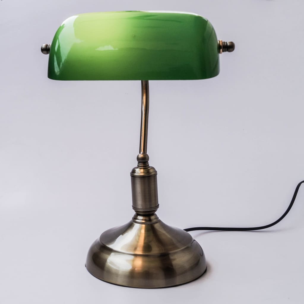 Classic Banker Style Desk Lamp