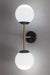 twin glass wall lights online