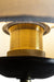 brass antique wall lamp