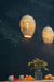 Cocoon White Cane Pendant Light
