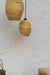 Cocoon White Cane Pendant Light