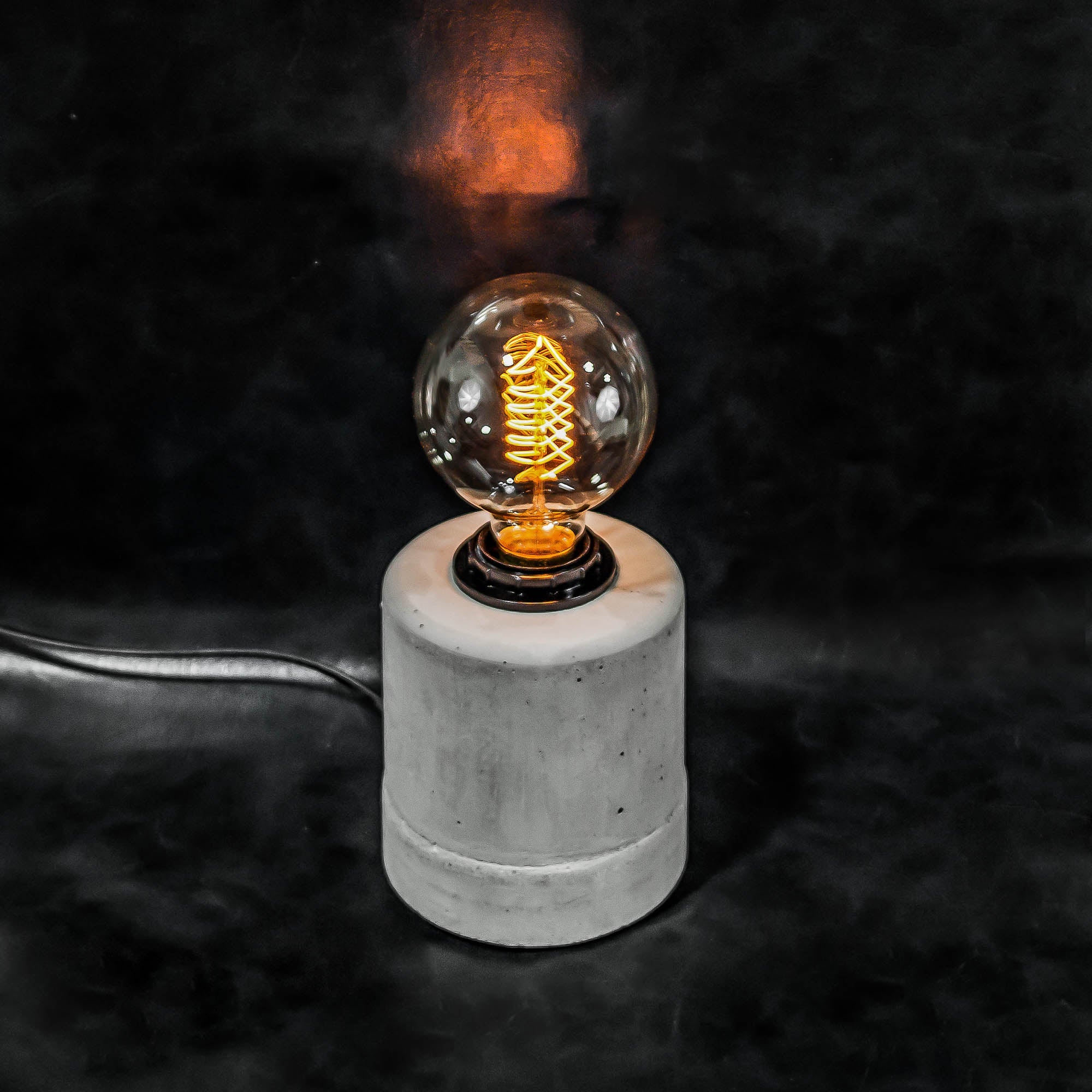concrete desk lamp industrial concrete interior design