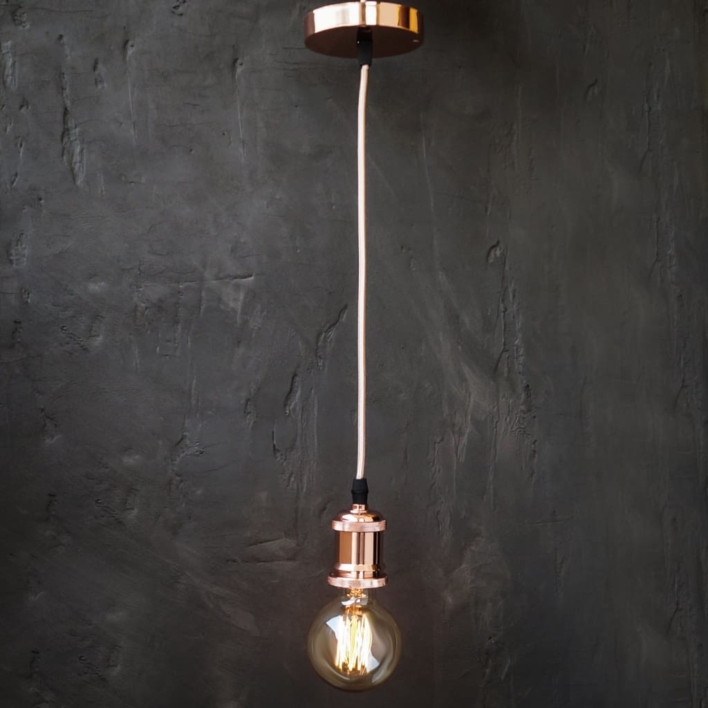Vintage E27 Socket Retro Edison Pendant Lamp Holder