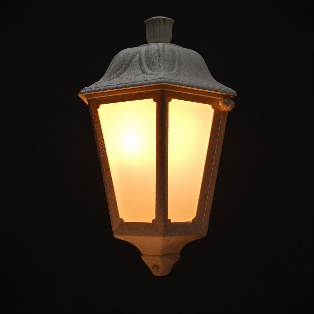 Cotswold Vintage Wall Lantern - White / FRP / 16 inch - Lighting