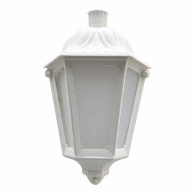 Cotswold Vintage Wall Lantern - White / FRP / 16 inch - Lighting