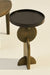 Cowboy Table - Black / Ash Wood / 30L x 30W x 54H In Cms - Indoor Furniture