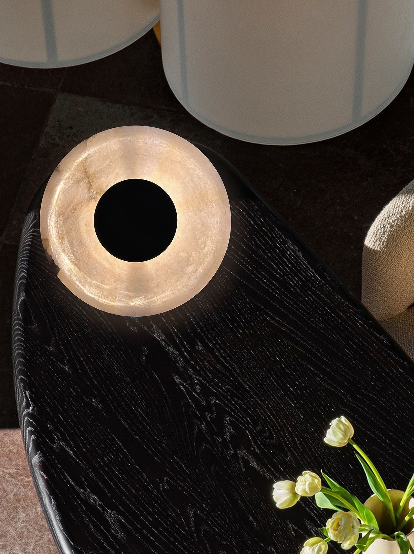 Crescent Table Lamp - Lighting