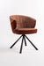 Crest Chair - Mild Steel and Upholstery / CM - L:- 60 x W:- 64 x H:- 81 - Indoor Furniture