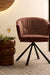 Crest Chair - Mild Steel and Upholstery / CM - L:- 60 x W:- 64 x H:- 81 - Indoor Furniture