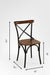 Cross Back Chair Set Of 2