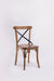 Cross Back Chair Set Of 2