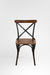 Cross Back Chair Set Of 2