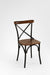 Cross Back Chair Set Of 2